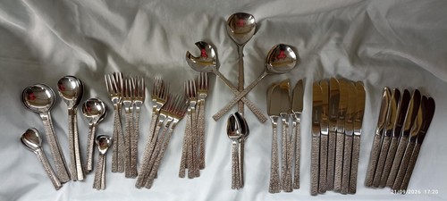 Mid century viners stainless - viners,